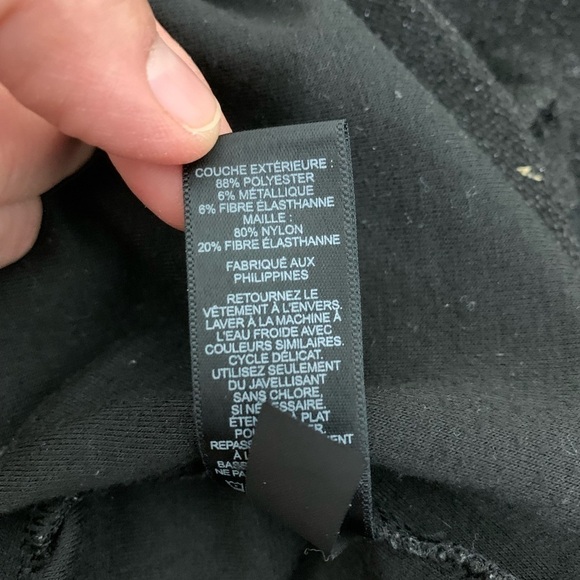 Express Shimmer Cut Out Bodycon Mesh Low Back Dress - Picture 5 of 17